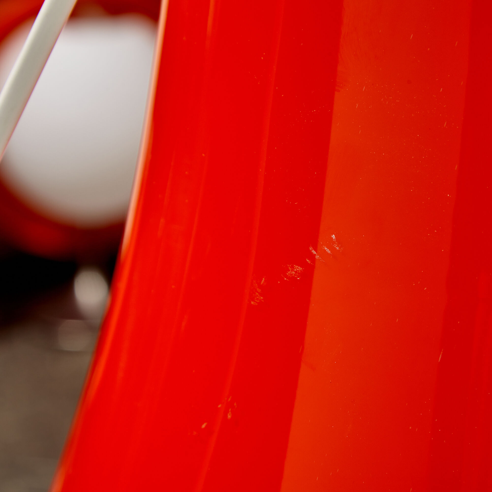 Birillo glass floor lamp by carlo nason for mazzega