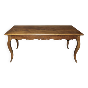 table De Style Louis - noyer