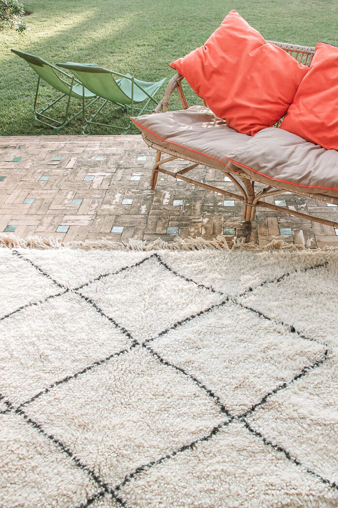 Beni Ouarain handmade Berber carpet