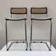 Paire de chaises hautes de bar Marcel Breuer
