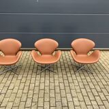2x Fritz Hansen Swan chair by Arne Jacobsen, NEW condition!!