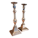La Redoute x Selency pair of brass candle holders 14