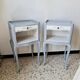 Set of 2 bedside tables