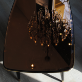 Art deco mirror coffe table