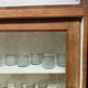 Large antique display cabinet