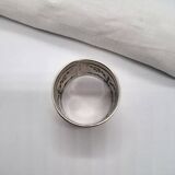 Antique Silver Napkin Ring Hallmarked Minerva Goldsmith Louis Coignet