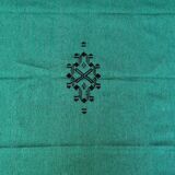 Tapis berbère en coton verts 140 x 225 cm