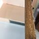 Antique wooden mirror