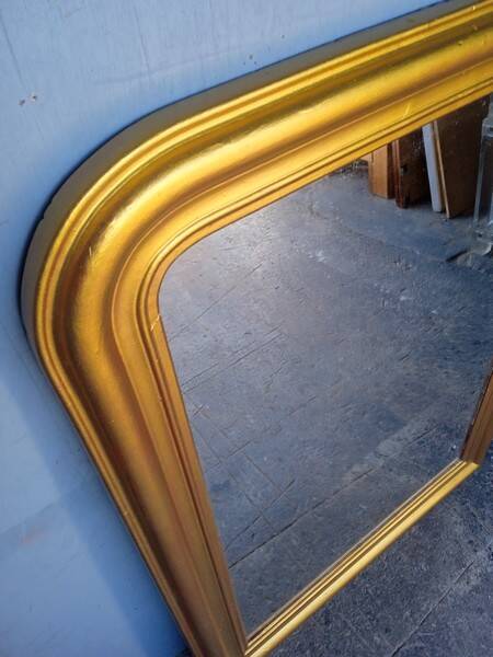 Miroir Louis Philippe bois doré ep XIX em - 110 cm