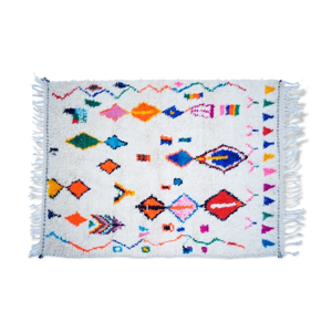 Tapis berbère coloré 200x136cm
