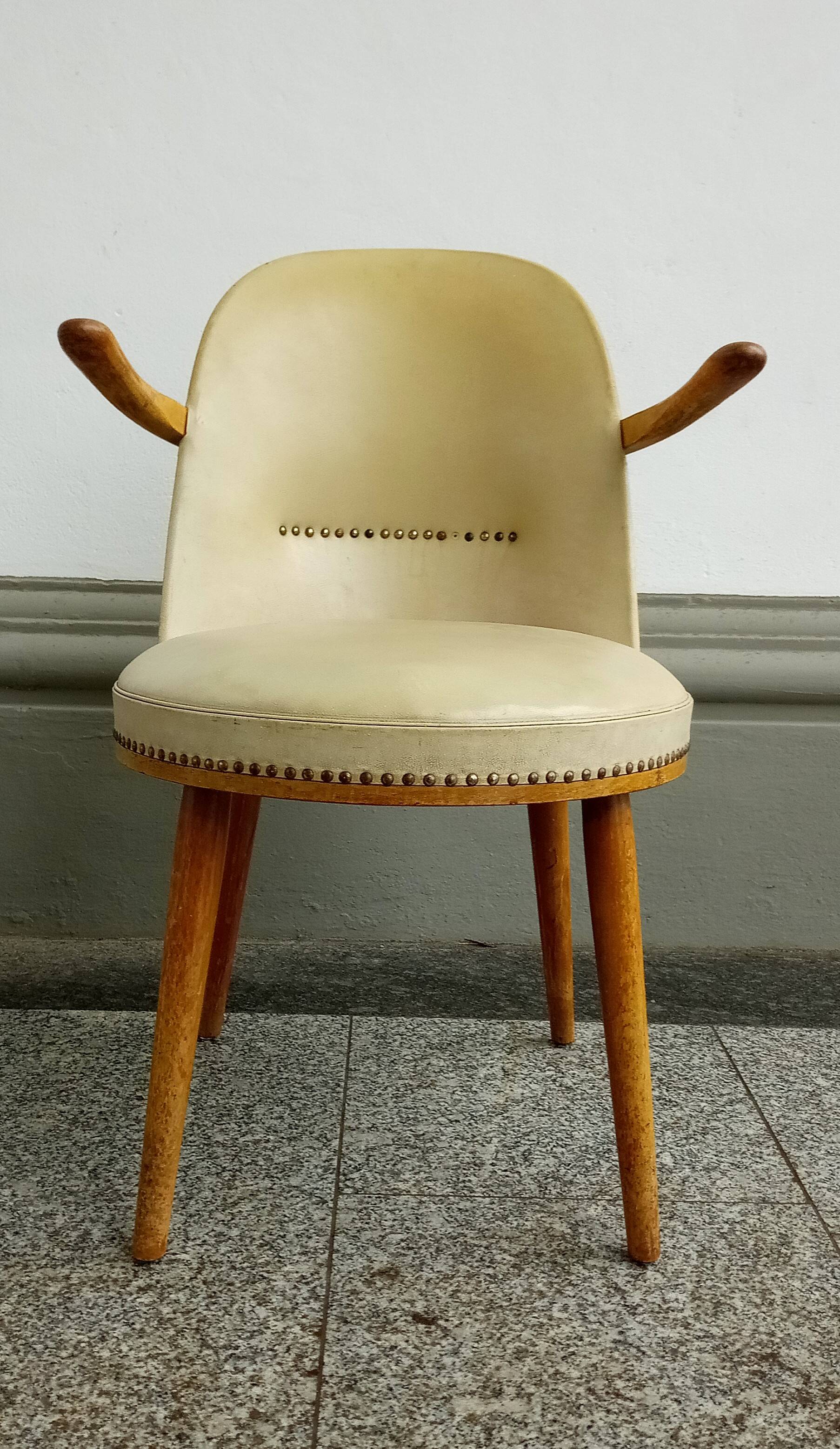 Midcentury armchair attributed by Thonet