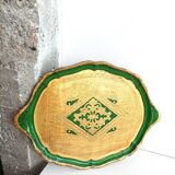 Vintage polychrome Florentine/Venetian trays
