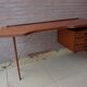 Mid-Century Dutch Modern Writing Desk by Louis Van Teeffelen for Wébé, 1950s