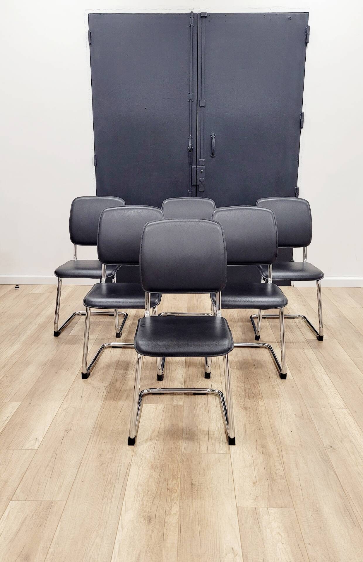 Six vintage chairs