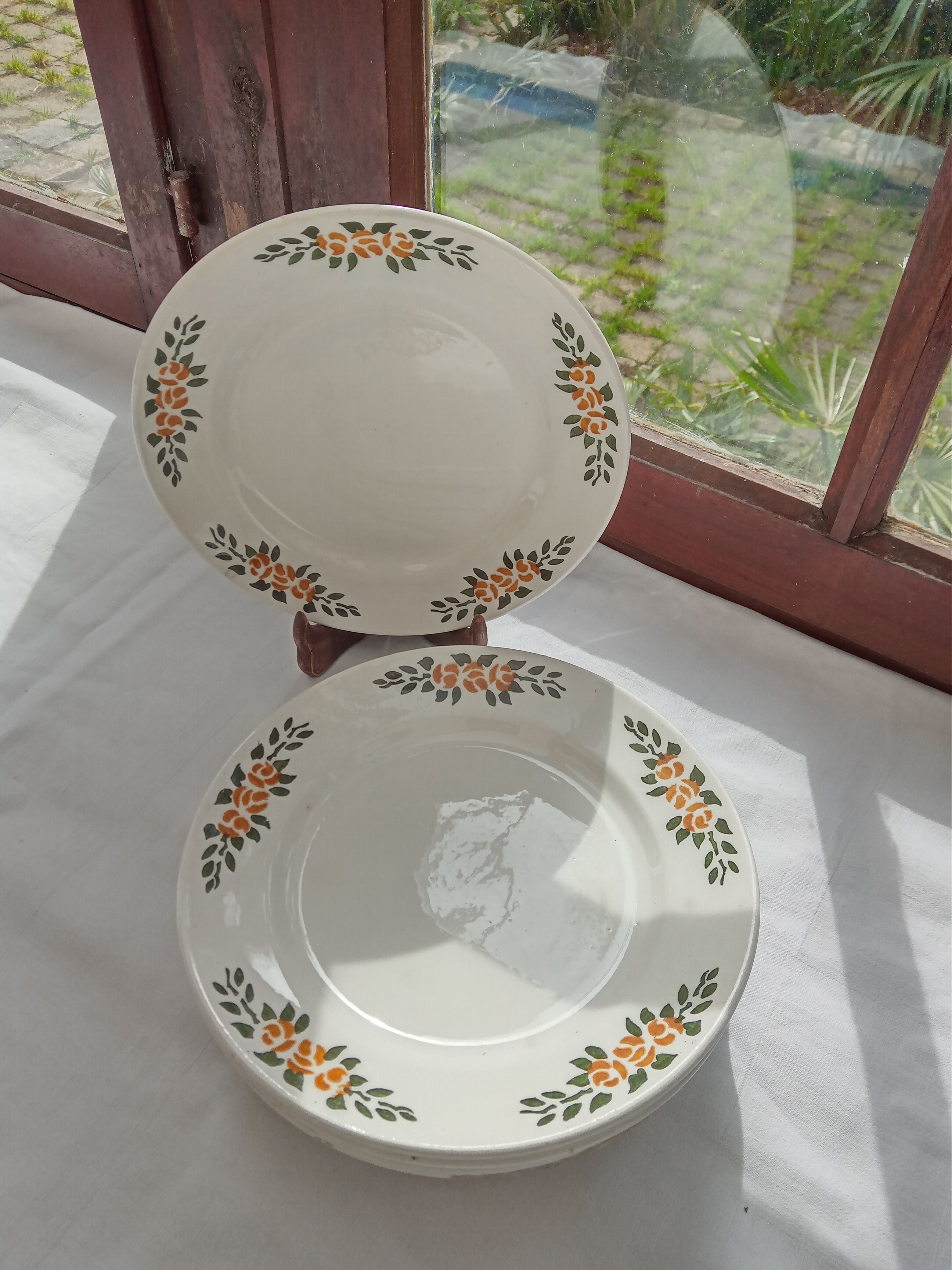 8 flat plates Denise