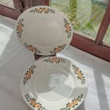 8 flat plates Denise