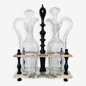 Napoleon III Style Oil and Vinegar Set from the 19th Century