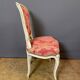 Caises de style Louis XV en bois peint