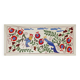 Hand-knotted rug, vintage Turkish rug 44x96 cm
