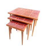 Table gigognes, années 1970