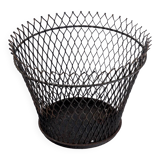Vintage Metal Cache Pot - Designer: Matthieu Matégot - Period: 20th