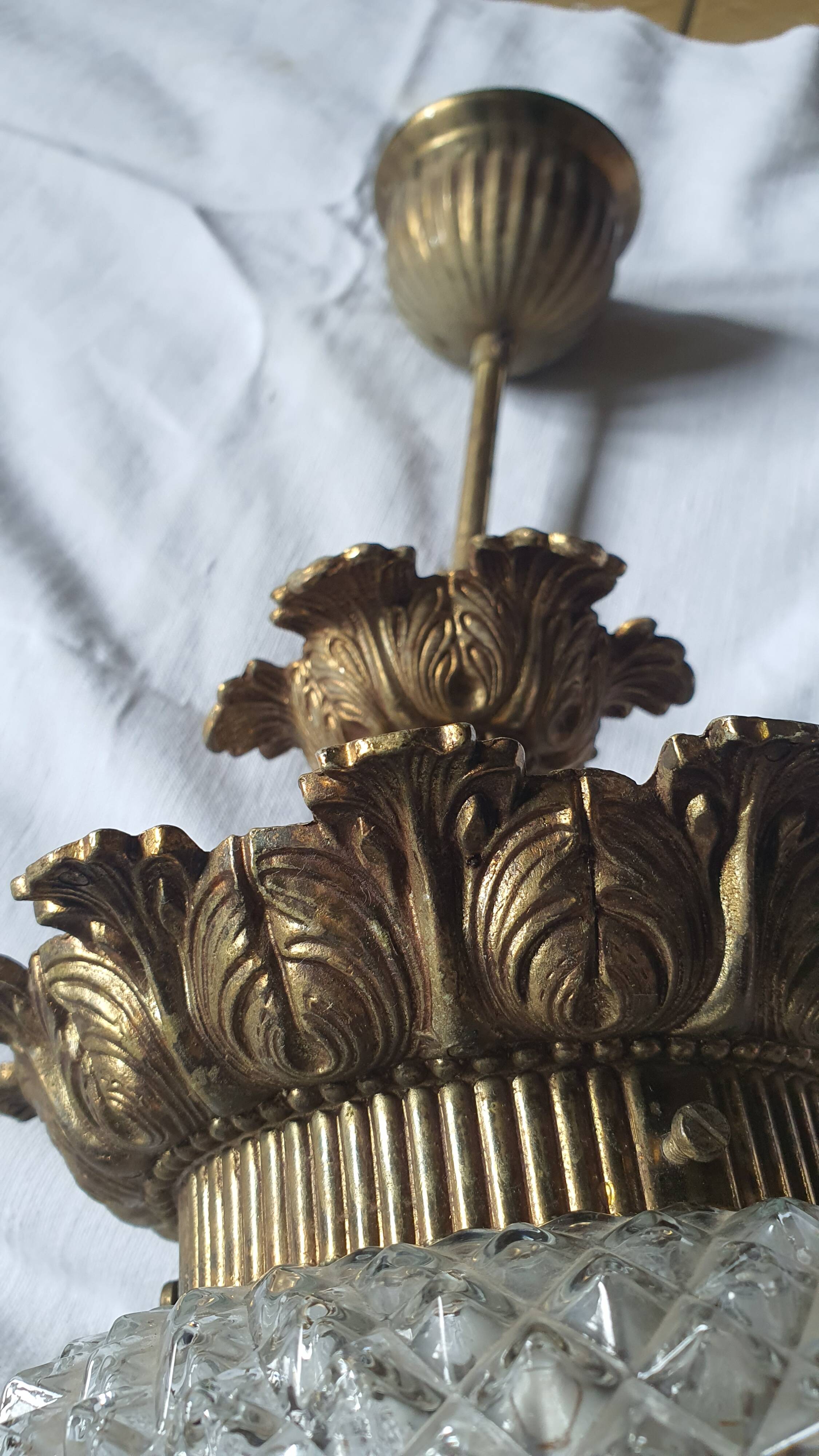 Vintage pineapple lustre