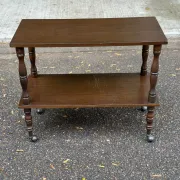 Vintage dessert trolley – Side table / Retro TV unit 1980