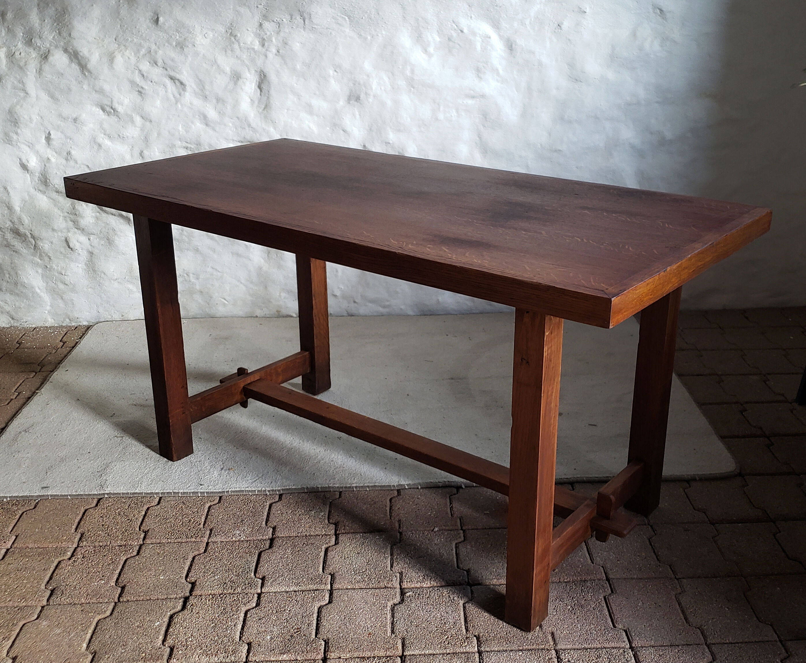 Oak farm table