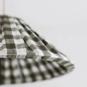 Malala "khaki" large tile conical pendant light
