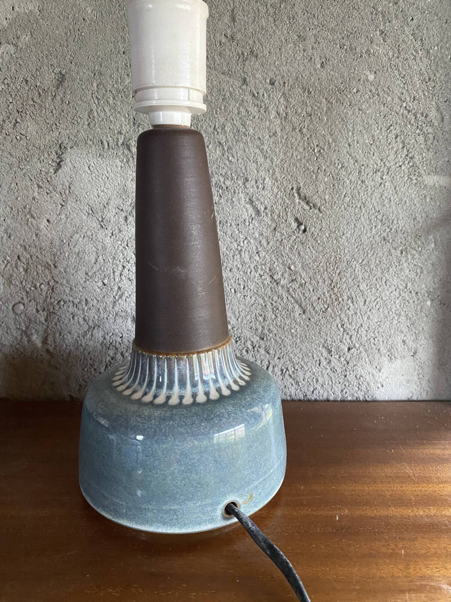 Ceramic lamp Soholm designed by Einar Johansen