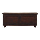 Coffre en chêne, design scandinave, XVIIIe siècle