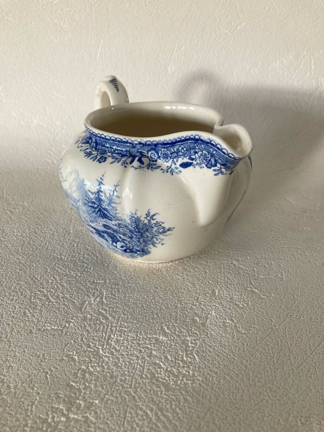 Villeroy and Boch Burgenland blue milk jug