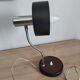Lampe articulée en métal noir, Italie 1950