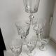 Lot de 6 verres à vin en cristal début XXème