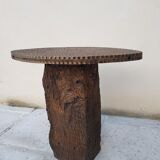 Tribal side table