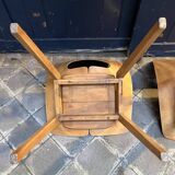 Barrel Chairs All wood Pierre Guariche ARP Steiner x2