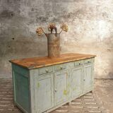 Old kitchen island workbench or sidetable