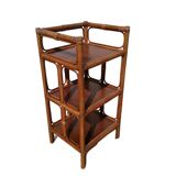 Rattan shelf