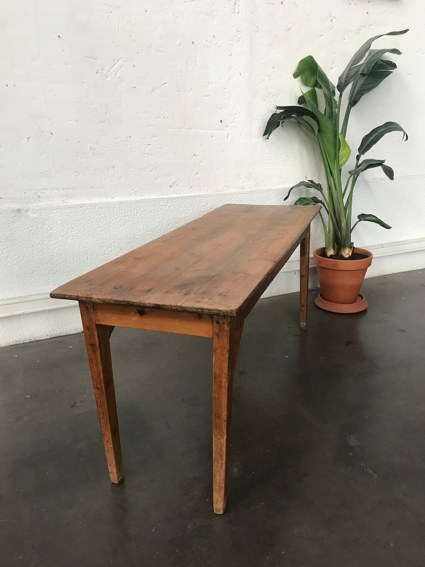 Old bistro table