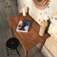Table d'appoint esprit table de ferme