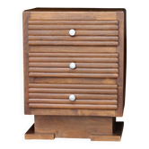 Rare: small side table or bedside table by RENE GABRIEL (1950s).
