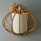 Rattan suspension from the 60s