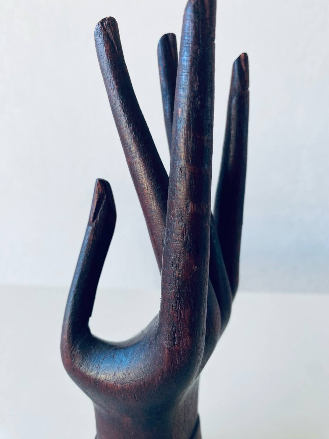 Decorative hand carved wood