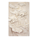 Bas-relief with flowers. Relief with flowers. Flowers in relief.