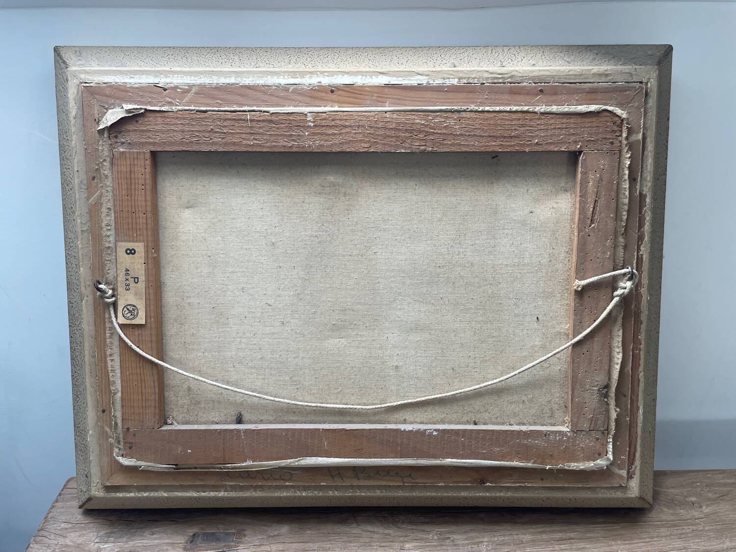 Oil on canvas Pierre Cario