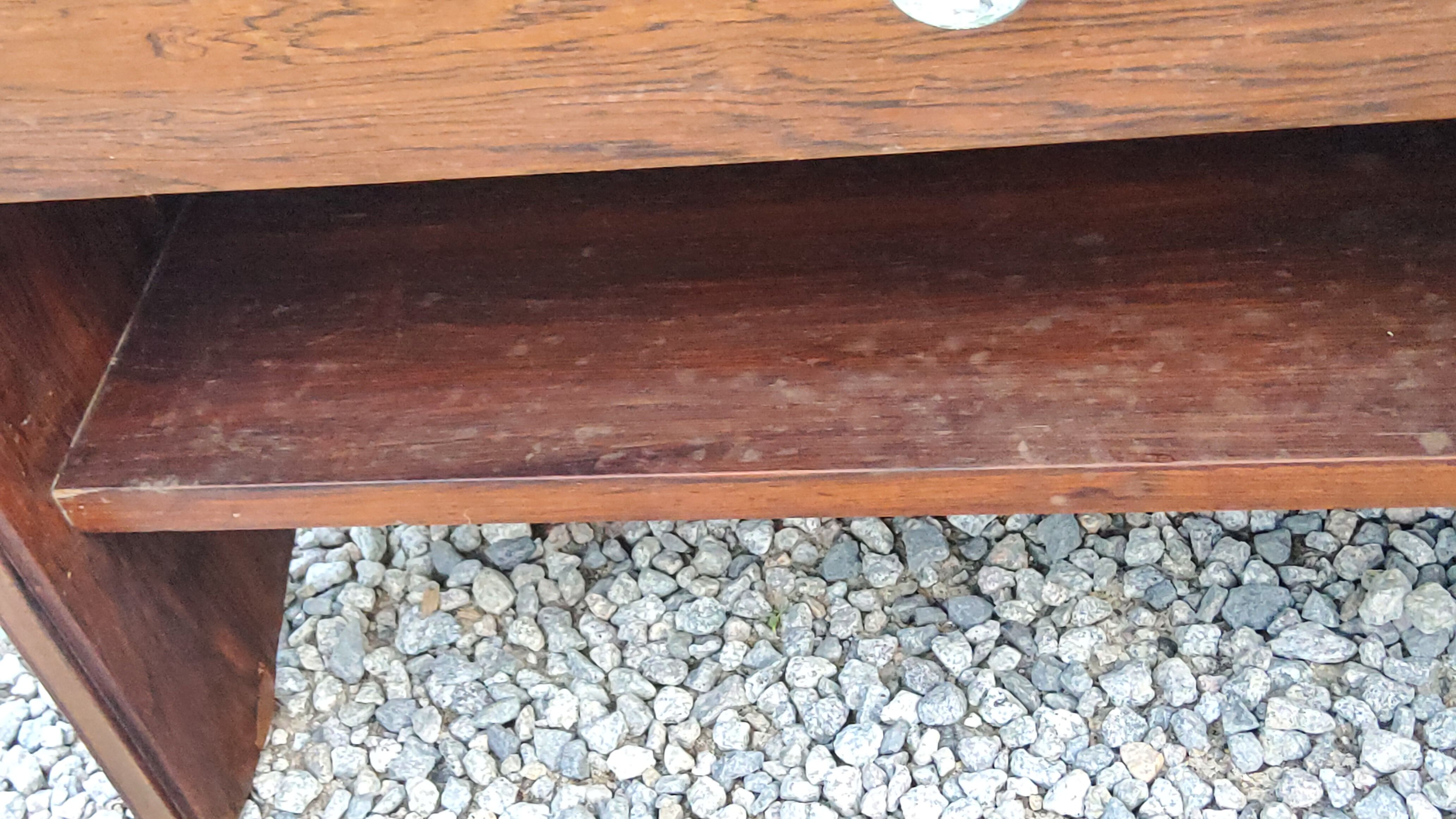 Pair of modernist art deco rosewood bedside tables from the 30s