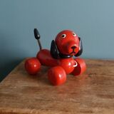 Old pull-along dog toy, Kouvalias, Greece