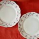 Lot de 2 assiettes plates vintage, Schirnding Bavière