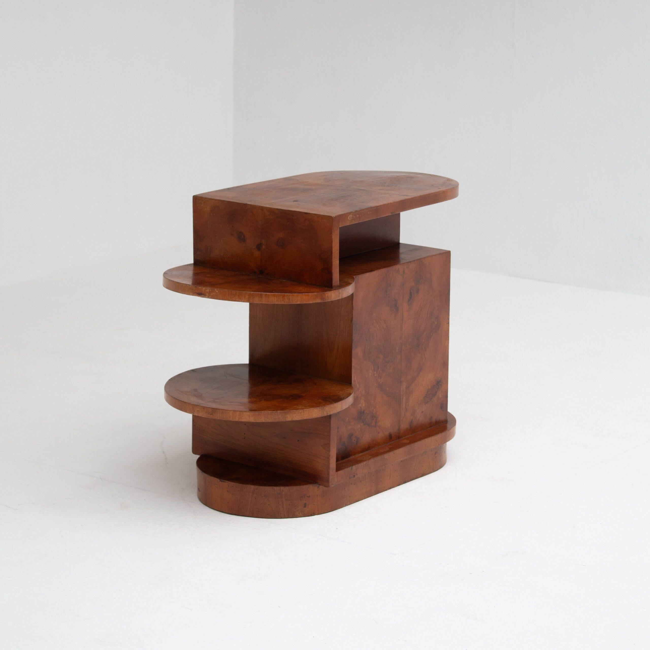 Art Deco etagere shelf unit