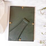 Small old Danish brass frame, Jyden